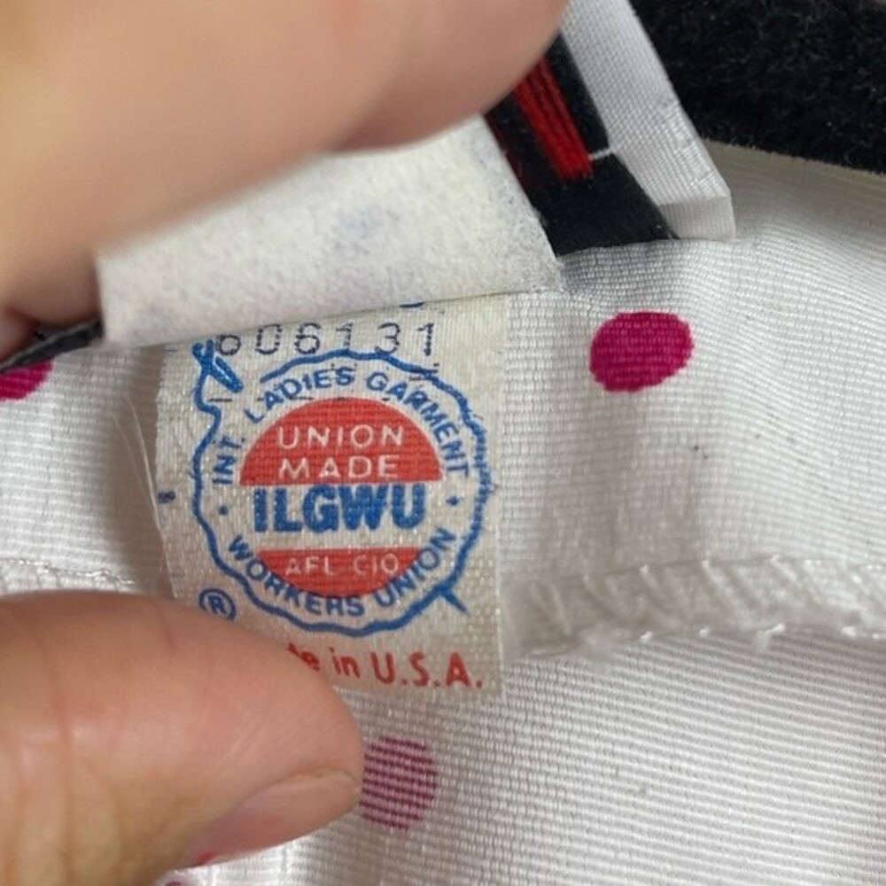 🥑5/$25 Scarlett vintage polka dot button detail pleated front dress 13/14 NWT - Picture 6 of 7